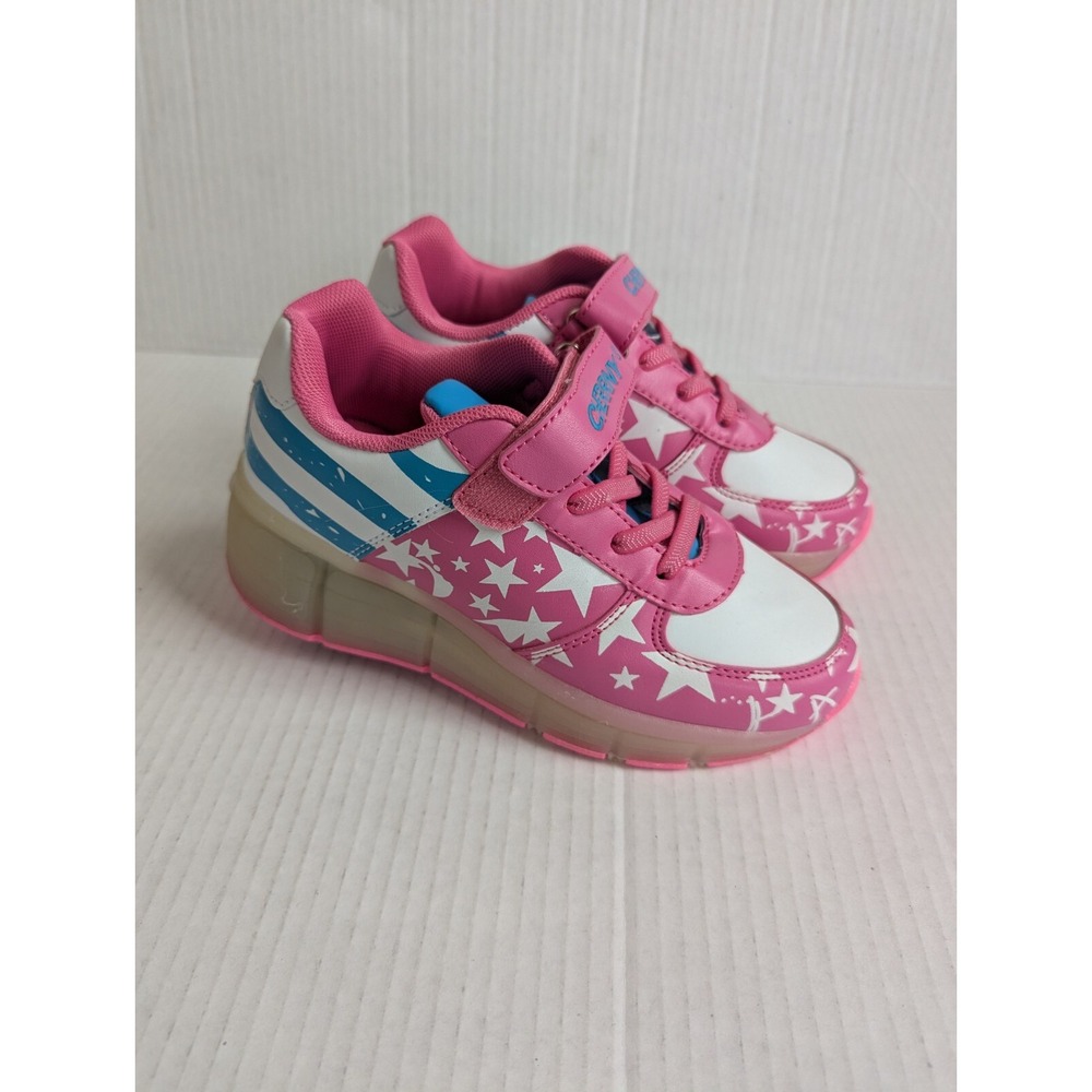 Cherrny Roller Skate Shoes Single Girls Size 4.5 Wheel Sport Sneaker Light Up